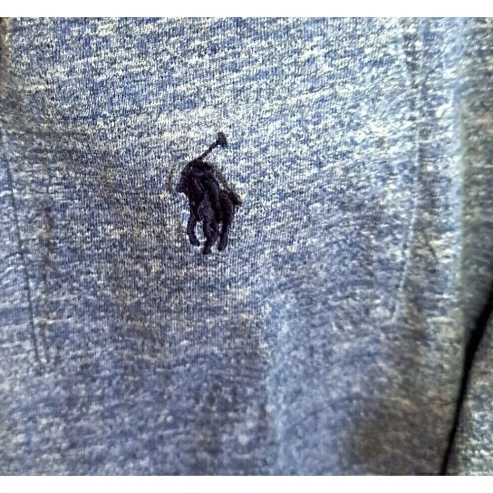 Polo Ralph Lauren Men's XL Blue Heathered Short Sleeve T-Shirt
